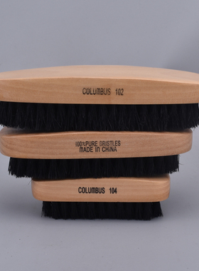 日本哥伦布斯鞋刷子软毛刷猪鬃毛刷鞋擦皮鞋刷猪毛刷皮鞋刷鞋油刷