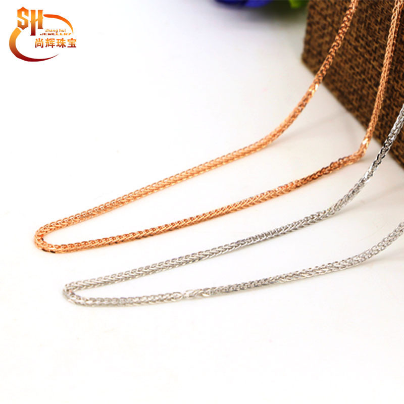 正品S925纯银项链肖邦项链高档大气加粗2mm银饰纯银链 时尚肖邦链