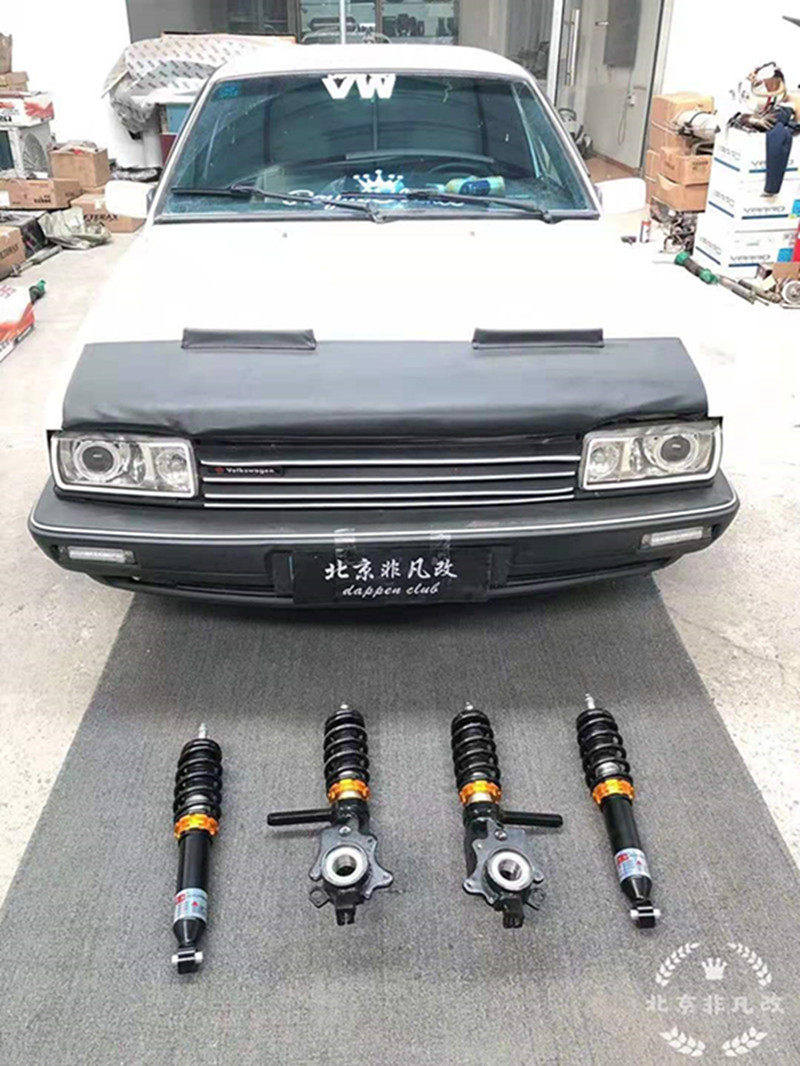 老款桑塔纳旅行普桑改装绞牙避震器桑塔纳20003000志俊减震器