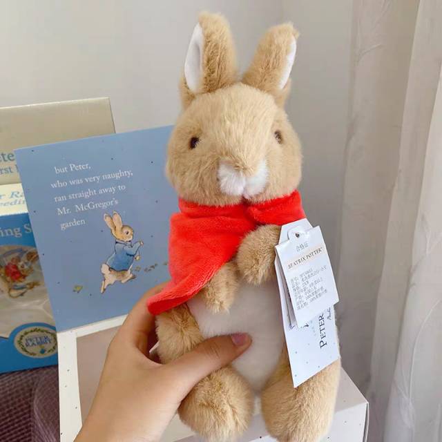 英国正版peter rabbit彼得兔弗洛普西公仔玩偶毛绒安抚娃娃礼物