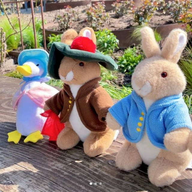 英国正版peter rabbit比得兔玩偶兔子毛绒玩具安抚玩偶比得兔娃娃