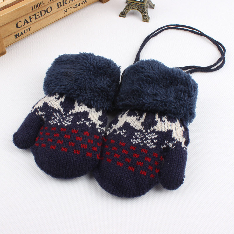 Gants pour enfants en de laine - Ref 2146665 Image 4