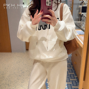 PKH.HK特 冬季收官！时髦减龄的加厚绒绒温暖背帽狗狗大口袋卫衣