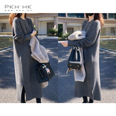 好穿 PKH.HK特 秋冬季 敲有气质暖和肌理羊绒羊毛连衣裙