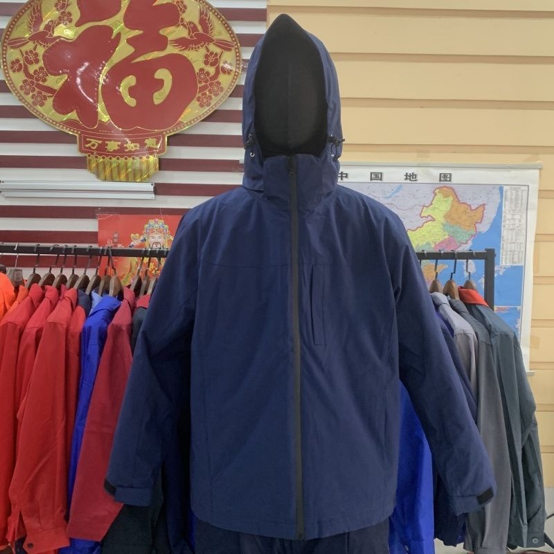 远程冬季御寒可拆卸港口行政棉衣