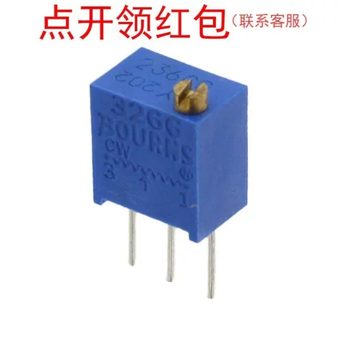 3266Z-1-102 伯恩斯多转电位器 1KΩ 0.25W 12转 可调电阻