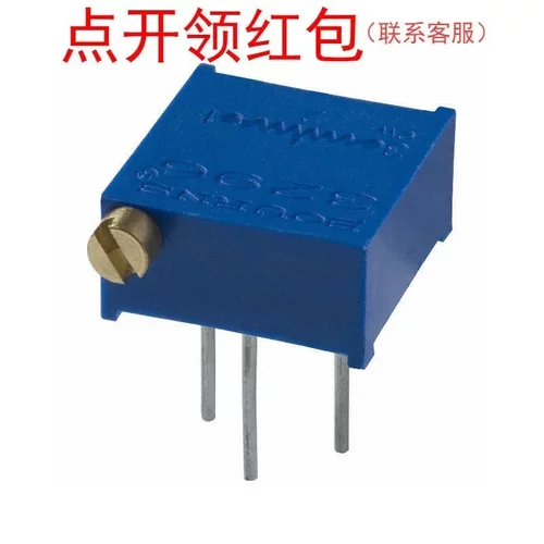 3296P-1-501LF| 伯恩斯多转电位器 500Ω 0.25W 25转 可调电阻