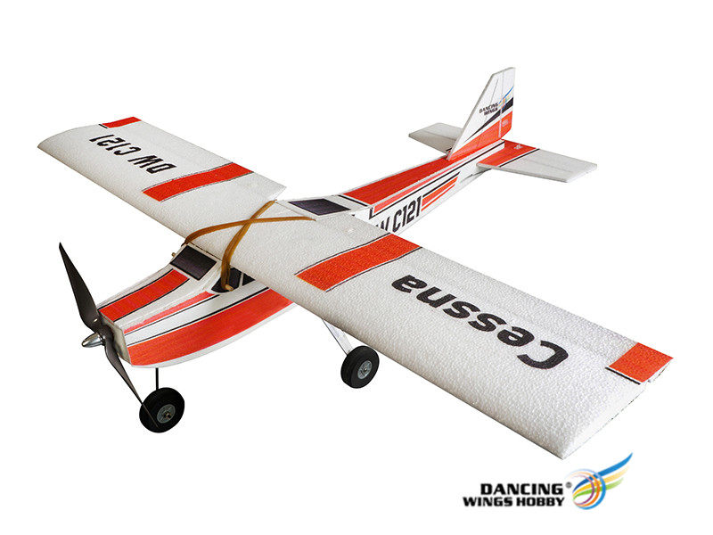 DWHOBBY 전기 원격 제어 폼 글라이더 낙하 방지 EPP CESSNA 모델 항공기 초보자를 위한 고정 날개 훈련 기계