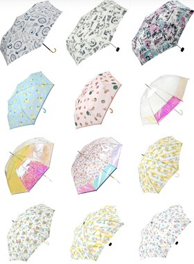 日本代购奇奇蒂蒂维尼噗噗米奇唐老鸭wpc晴雨伞东京迪士尼商店周