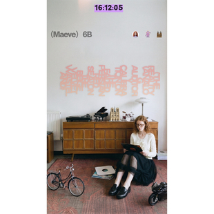 Maeve 荷叶边绞花毛衣复古针织衫 开衫 knits Inch market