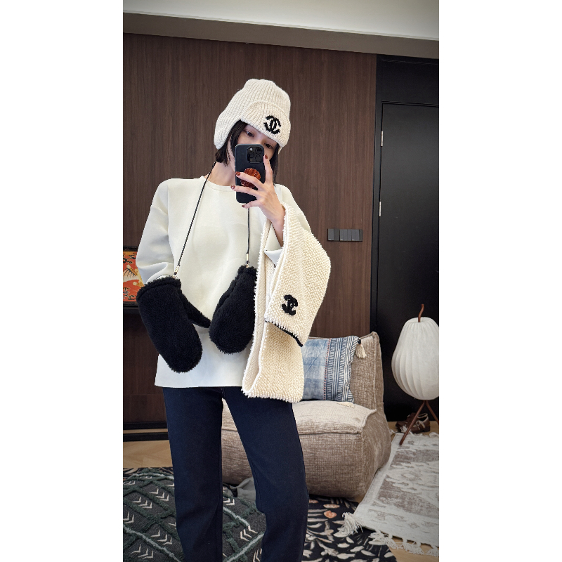 【MGDM】重磅舒适棉氨宽松百搭长袖空气层卫衣女2025秋冬LFB24421