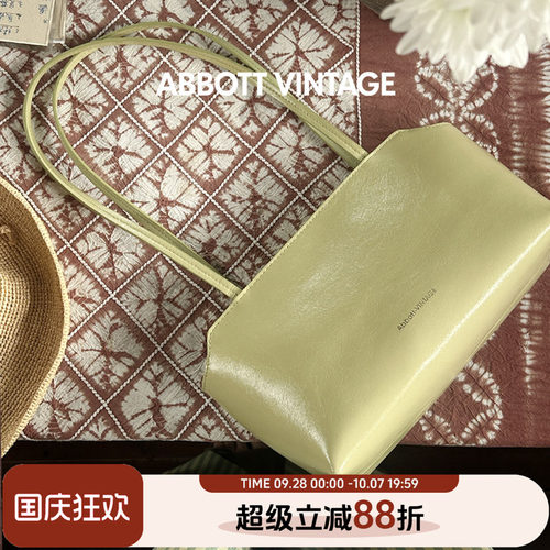 AbbottVintage简约真皮row风女包