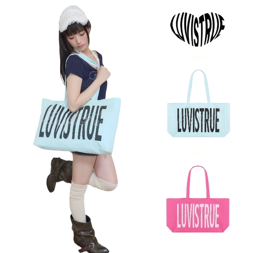 韩国新款LUVISTRUE大容量帆布包