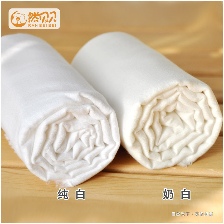 出口纯棉柔软双层棉纱布/纯白色海绵垫/布料/面料/