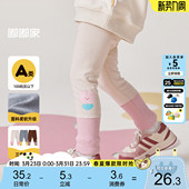 春秋韩版 宝宝甜美长裤 儿童长款 子可爱休闲春季 卡通潮 裤 女童打底裤