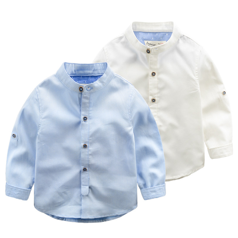 Chemise garcon à manche longue - Ref 2073103 Image 1