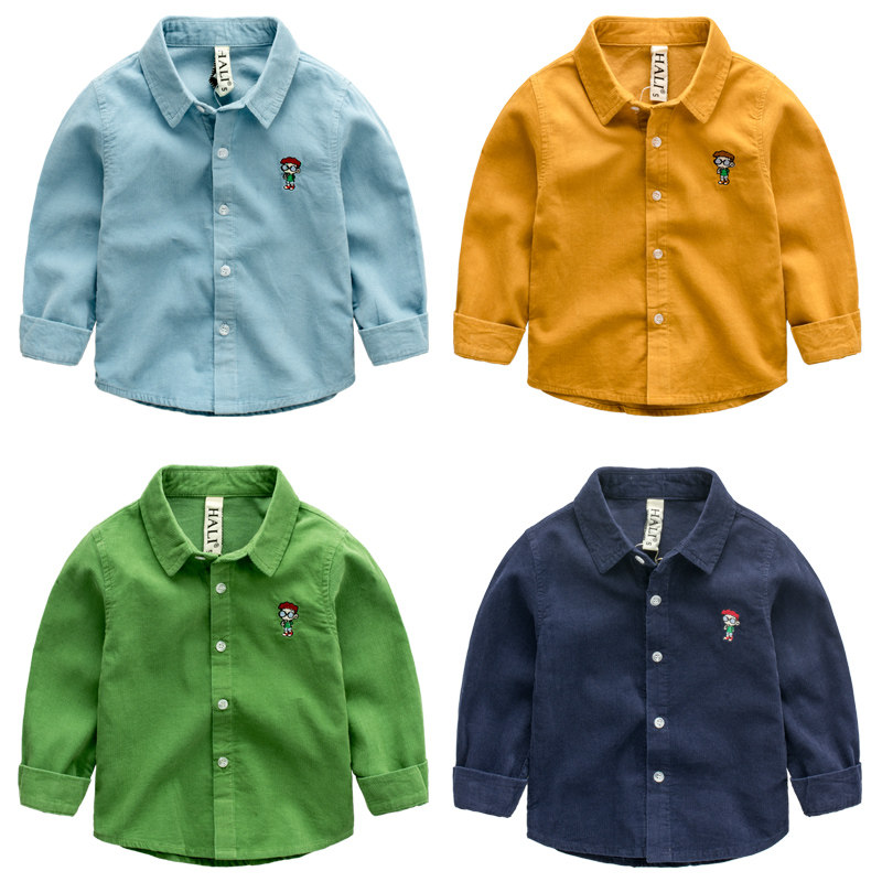 Chemise garcon à manche longue - Ref 2077156 Image 1