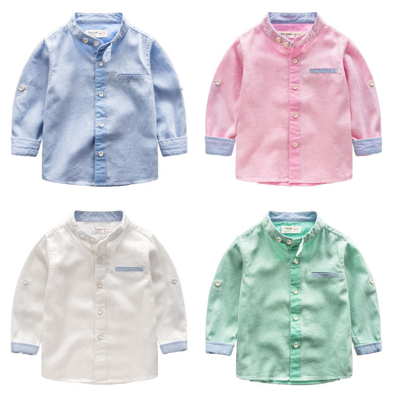 Chemise garcon à manche longue - Ref 2081997 Image 1