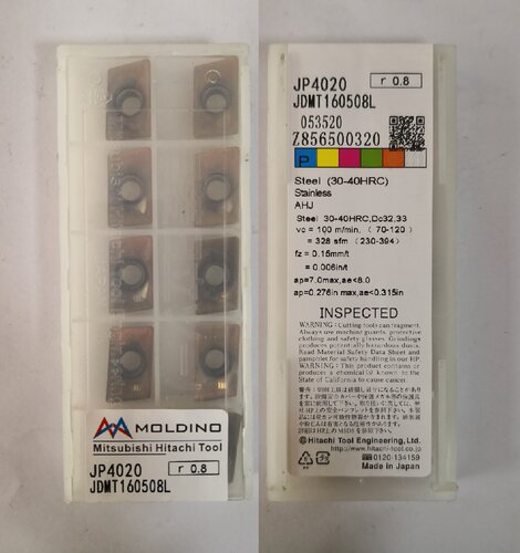 JDMT160508L JP4020日立刀片刀粒原装正品