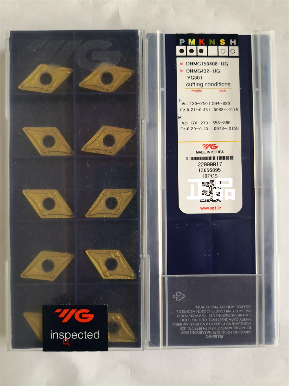 DNMG150408-UG YG801.   YG刀片刀粒原装正品