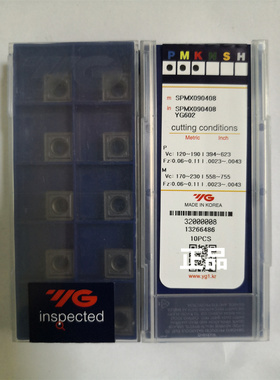 SPMX090408 YG602.   YG刀片刀粒原装正品
