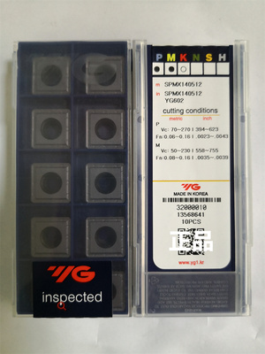 SPMX140512 YG602.   YG刀片刀粒原装正品