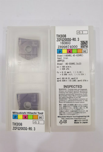 日立刀片ZCFG200SG-R1.0 R0.3 TH308 原装正品