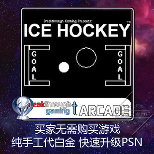 PS4 白金神作 Ice Hockey: Breakthrough Gaming Arcade 奖杯代打
