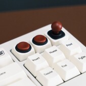 火箭锤外设个性 游戏摇杆原创键帽单个机械键盘帽 键帽游戏猫个性