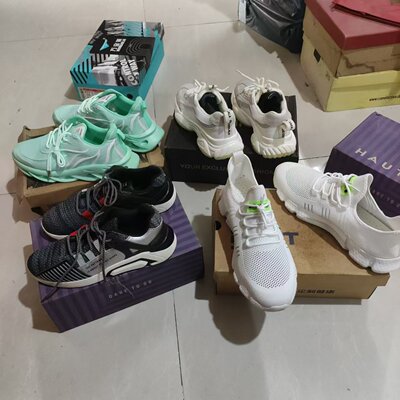 断码捡漏孤品清仓男鞋白菜价网面透气杂款运动休闲一脚蹬跑步鞋