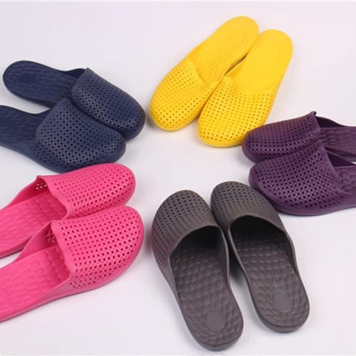 外贸出口台湾高弹EVA健康包头拖防滑透气轻便亲子家居浴室拖鞋