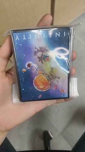 【莎莎的小窝】INFINITY 主题的艺术限定TCG牌套  正版