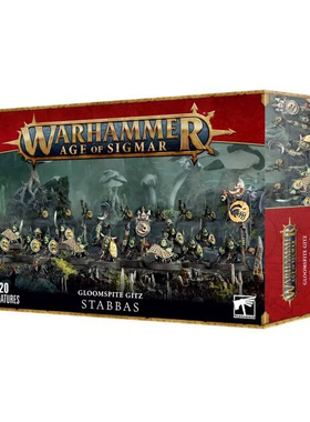 【莎莎的小窝】战锤aos GLOOMSPITE GITZ: STABBAS暗怨地精刺枪手