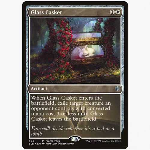 【莎莎的小窝】万智牌 MTG 玻璃棺 Glass Casket 简中闪-1