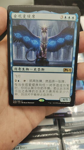 【莎莎的小窝】万智牌 全观爱缇席 Atemsis, All-Seeing M20 中平