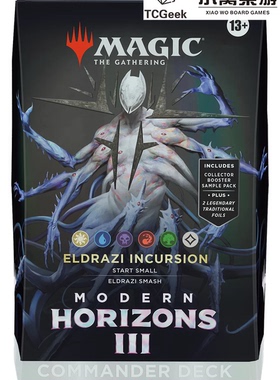 【莎莎的小窝】万智牌摩登新篇3Eldrazi Incursion指挥官预组英文