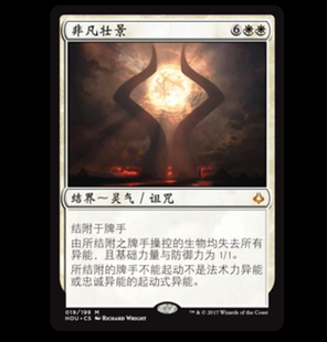 【莎莎的小窝】万智牌 非凡壮景 HOU 19 俄文平