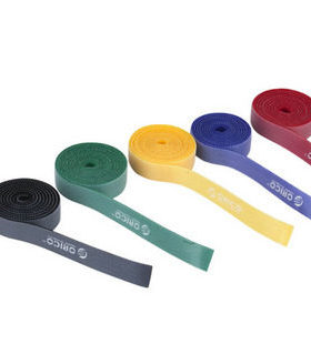 ORICO CBT-1S 五彩魔术贴扎带理线带绑线带理线器缠绕线捆线带1米