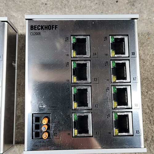 议价BECKHOFF CU2008-0000工业交换机，8口百兆