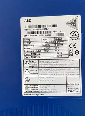 议价雅克贝斯驱动：ASD240-1028E2J1