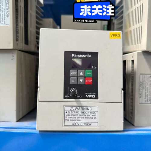 议价松下VFO系列变频器BFV00074，0.75KW 380V