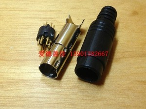 插头插座 S端子插头 PS2插头 6芯鼠标插头 接线端子插头