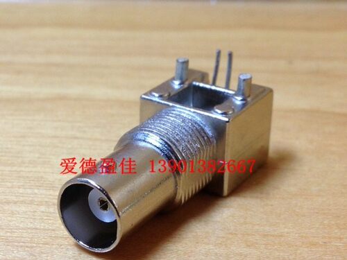 BNC母座 BNC接头 Q9座金属焊接插座同轴电缆插座监控器材配件