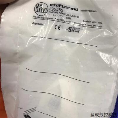 议价IFM易福门IG5555  IGA3005-APKG/US-104接近开关传感器全新原