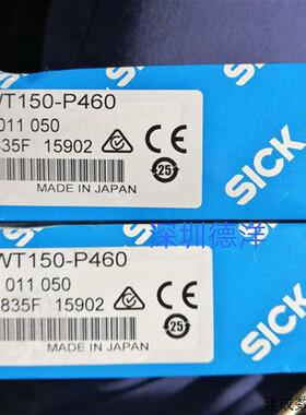 议价全新德国原装SICK WT150-P460传感器6011050 正品保证【现货