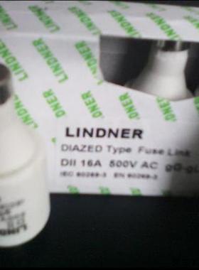 议价Lindner熔断器DII-16A 500V gL/gG
