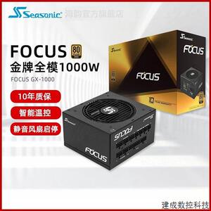 议价 海韵金牌全模FOCUS GX1000W电源PCIe5.0 1