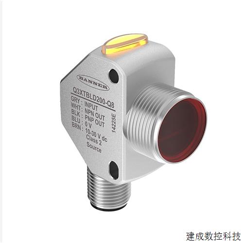 议价BANNER邦纳定位传感器Q3XTBLD-Q8对比度识别感应 激光颜色色