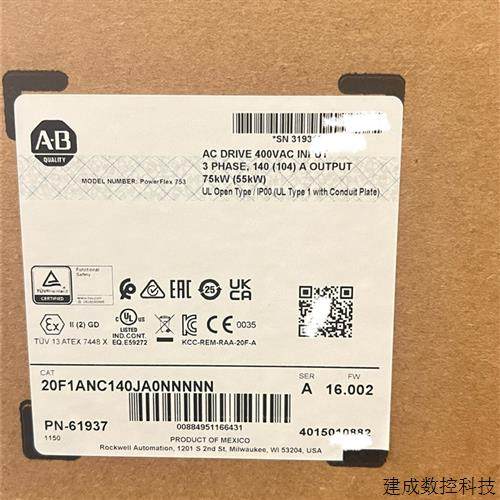 议价20F1ANC140JA0NNNNN AB 753变频器 正品全新20F1ANC140AA0NNN