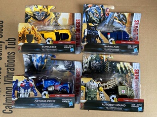 孩之宝 变形金刚电影5传奇级 士兵级 擎天柱 大黄蜂 探长 路障 3C